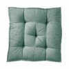 Sitzkissen L 40 X B 40cm SOLID In Salbei -Home Decoration&Supplies butlers sitzkissen l 40 x b 40cm solid in salbei