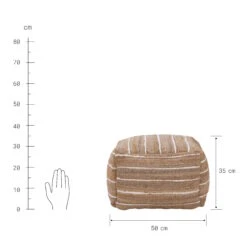 Sitzpouf B 50 X H 35cm ALL NATURE In Natur 13 Sitzpouf B 50 X H 35cm ALL NATURE In Natur -Home Decoration&Supplies butlers sitzpouf b 50 x h 35cm all nature in natur 3