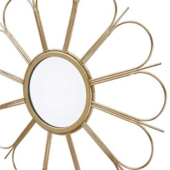 Spiegel Blume Ø26cm FIORE In Gold 9 Spiegel Blume Ø26cm FIORE In Gold -Home Decoration&Supplies butlers spiegel blume o26cm fiore in gold 3