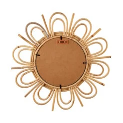 Spiegel Blumenförmig Ø52cm COTTAGE In Natur -Home Decoration&Supplies butlers spiegel blumenformig o52cm cottage in natur 4