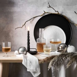 Stabkerzenhalter Höhe 6cm HIGHLIGHT In Schwarz -Home Decoration&Supplies butlers stabkerzenhalter hohe 6cm highlight in schwarz 4