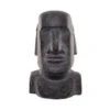 Statue Höhe 46cm MOAI In Grau 1 Statue Höhe 46cm MOAI In Grau -Home Decoration&Supplies butlers statue hohe 46cm moai in grau