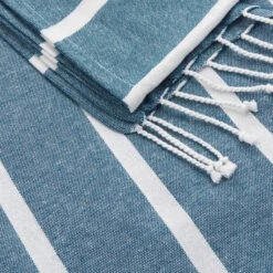 Strandtuch L 200 X B 180cm SURFSIDE In Blau 12 Strandtuch L 200 X B 180cm SURFSIDE In Blau -Home Decoration&Supplies butlers strandtuch l 200 x b 180cm surfside in blau 4