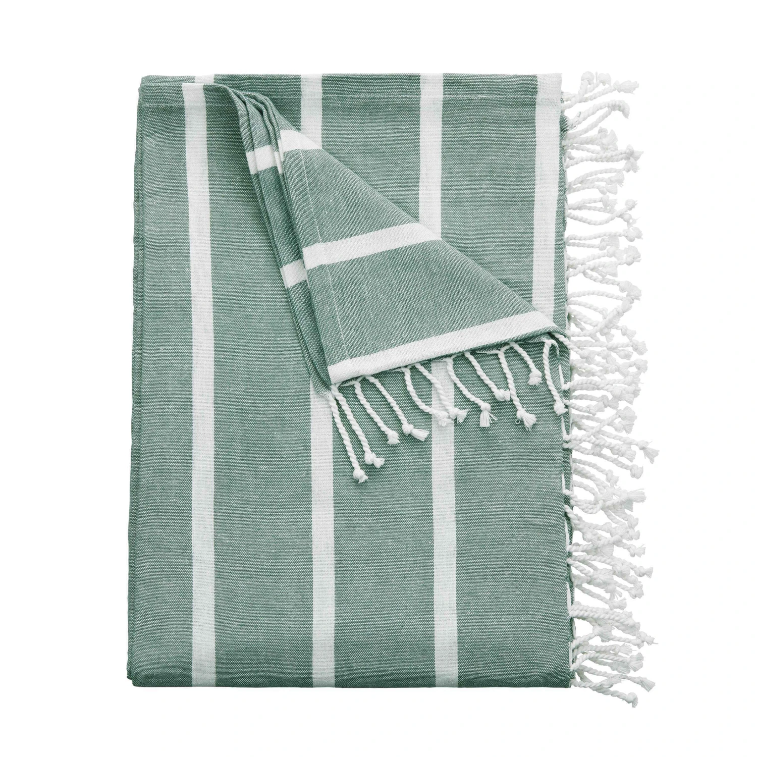 Strandtuch L 200 X B 180cm SURFSIDE In Dunkelgrün 3 Strandtuch L 200 X B 180cm SURFSIDE In Dunkelgrün