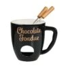 Tasse Mit 2 Gabeln CHOCOLATE FONDUE In Schwarz -Home Decoration&Supplies butlers tasse mit 2 gabeln chocolate fondue in schwarz