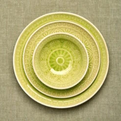 Teller Ø25cm SUMATRA In Hellgrün 11 Teller Ø25cm SUMATRA In Hellgrün -Home Decoration&Supplies butlers teller o25cm sumatra in hellgrun 2