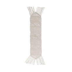 Tischläufer L 180 X B 35cm MACRAMÉ In Creme -Home Decoration&Supplies butlers tischlaufer l 180 x b 35cm macrame in creme 2