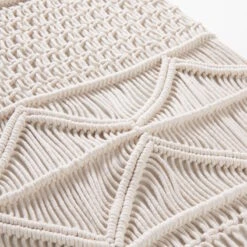 Tischläufer L 180 X B 35cm MACRAMÉ In Creme -Home Decoration&Supplies butlers tischlaufer l 180 x b 35cm macrame in creme 5