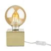Tischleuchte Quadratisch 10x10cm STILO In Gold -Home Decoration&Supplies butlers tischleuchte quadratisch 10x10cm stilo in gold