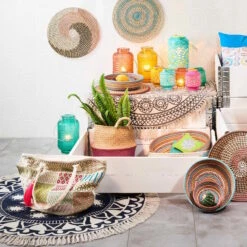 Tischset Ø 37 Cm RONDA In Bunt -Home Decoration&Supplies butlers tischset o 37 cm ronda in bunt 2