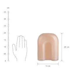 Vase Bogen Höhe 20cm SMOKY In Hellorange 9 Vase Bogen Höhe 20cm SMOKY In Hellorange -Home Decoration&Supplies butlers vase bogen hohe 20cm smoky in hellorange 3