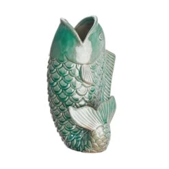 Vase Höhe 26cm KOI In Salbei -Home Decoration&Supplies butlers vase hohe 26cm koi in salbei 2