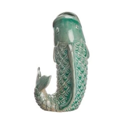 Vase Höhe 26cm KOI In Salbei -Home Decoration&Supplies butlers vase hohe 26cm koi in salbei 4