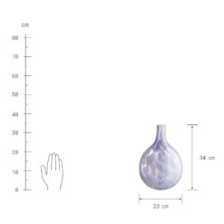 Vase Rund Höhe 34cm BLUEBLOSSOM In Pastelllila 10 Vase Rund Höhe 34cm BLUEBLOSSOM In Pastelllila -Home Decoration&Supplies butlers vase rund hohe 34cm blueblossom in pastelllila 3
