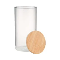 Vorratsglas 2300ml WOODLOCK In Transparent -Home Decoration&Supplies butlers vorratsglas 2300ml woodlock in transparent 3