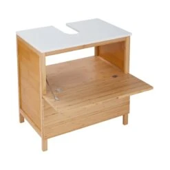 Waschbeckenunterschrank Mit Schublade WHITE SANDS In Natur-Weiß -Home Decoration&Supplies butlers waschbeckenunterschrank mit schublade white sands in natur weiss 9