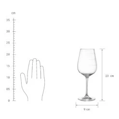 Weinglas 480 Ml DON`T ASK In Transparent -Home Decoration&Supplies butlers weinglas 480 ml don t ask in transparent 4