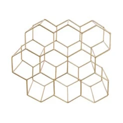 Weinregal Für 9 Flaschen L 36 X H 30cm CUBICLE In Gold 8 Weinregal Für 9 Flaschen L 36 X H 30cm CUBICLE In Gold -Home Decoration&Supplies butlers weinregal fur 9 flaschen l 36 x h 30cm cubicle in gold 2