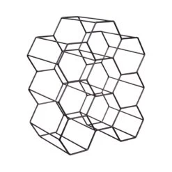 Weinregal Für 9 Flaschen L 36 X H 30cm CUBICLE In Schwarz -Home Decoration&Supplies butlers weinregal fur 9 flaschen l 36 x h 30cm cubicle in schwarz 5