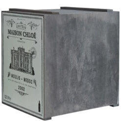 Weinregal VINOTHEK In Hellgrau -Home Decoration&Supplies butlers weinregal vinothek in hellgrau 6