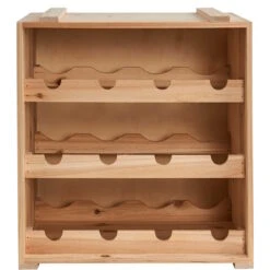 Weinregal VINOTHEK In Natur -Home Decoration&Supplies butlers weinregal vinothek in natur 4