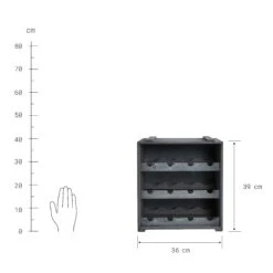 Weinregal VINOTHEK In Taupe 14 Weinregal VINOTHEK In Taupe -Home Decoration&Supplies butlers weinregal vinothek in taupe 3